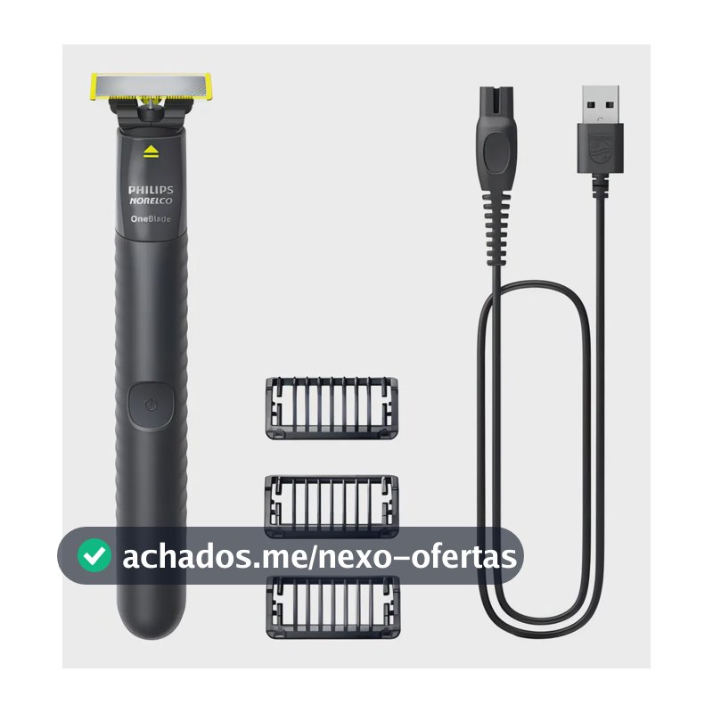 Pentes e carregadores removíveis Philips Oneblade 2 Qp1424/10 cor verde
