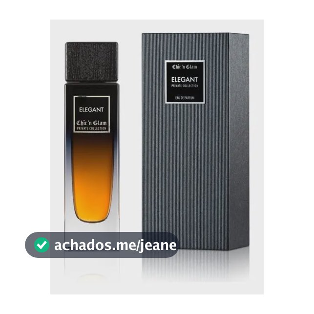 Perfume Chic'n Glam Elegant Eau De Parfum 100 Ml Masculino