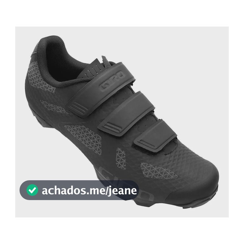 Sapatilha De Ciclismo Giro Ranger Mtb Preta Preto Lisa 43 Br