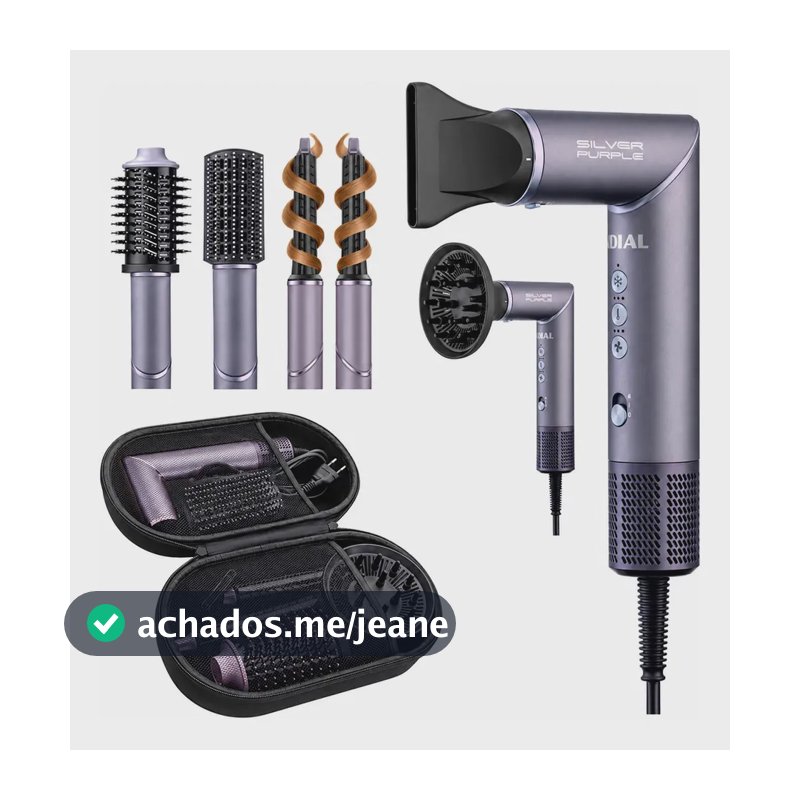 Secador Multifuncional 5 em 1 Mondial SM-01-BLDC-SP Roxo