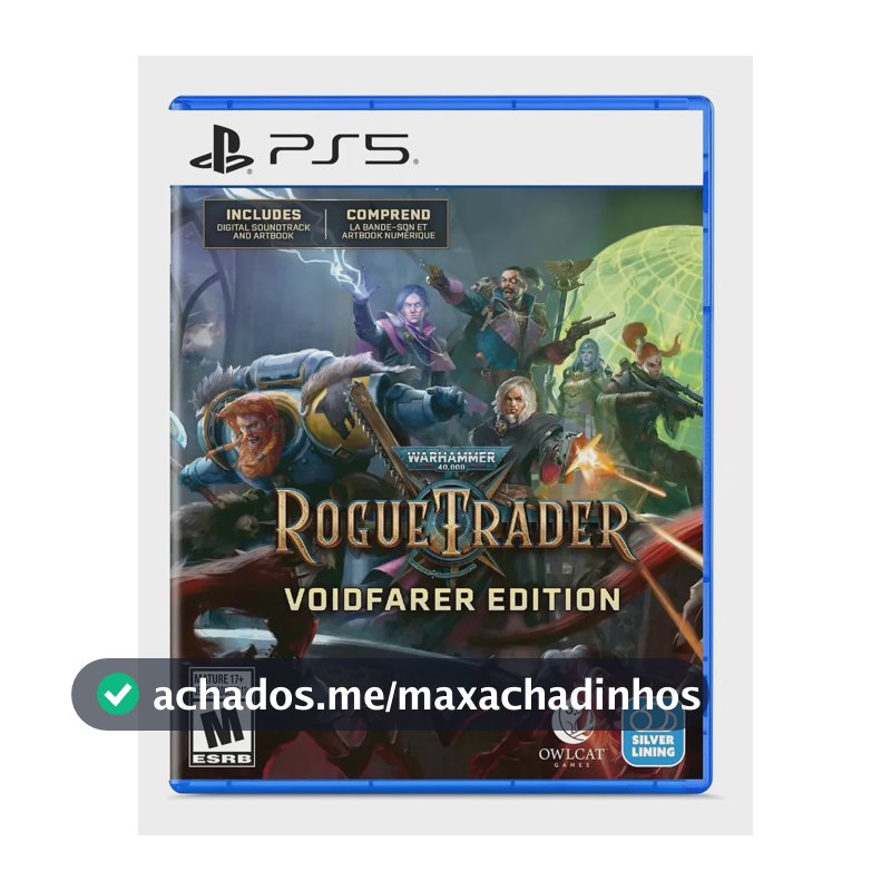 Warhammer 40000 Rogue Trader Voidfarer Edition Ps5 Fisico