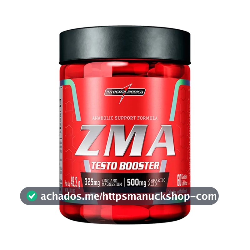 Multivitamínico ZMA 60 cápsulas - Zinco, Magnésio e Vitamina B6 - Equilíbrio e Imunidade - Integralmedica