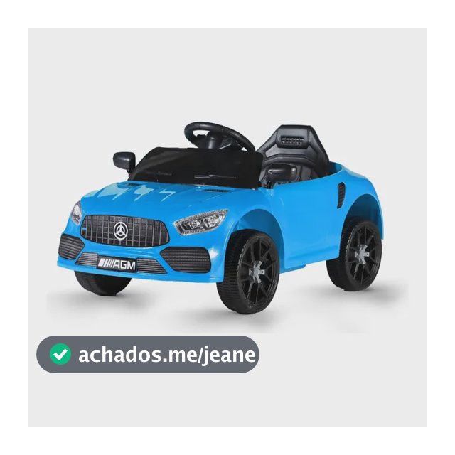Carrinho Elétrico Infantil  Striker X10, 12v - Bang Toys Azul 127/220v