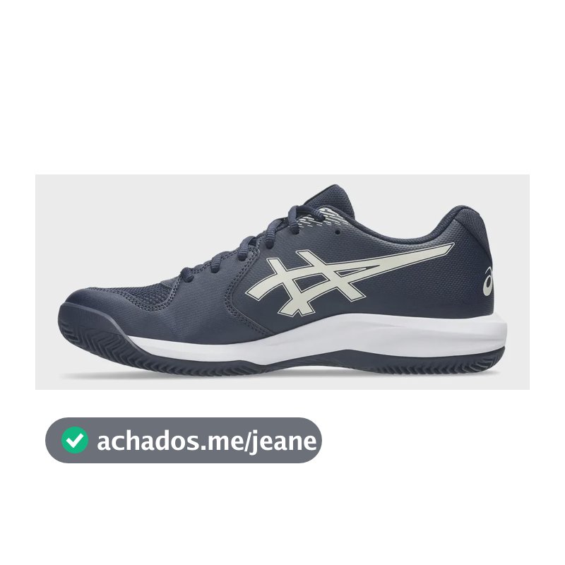Tênis Asics Gel Dedicate 9 Clay Azul Lisa 42 Br