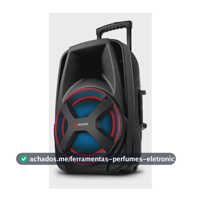 Caixa de Som Amplificada Mondial CM-650-N Preto Bivolt