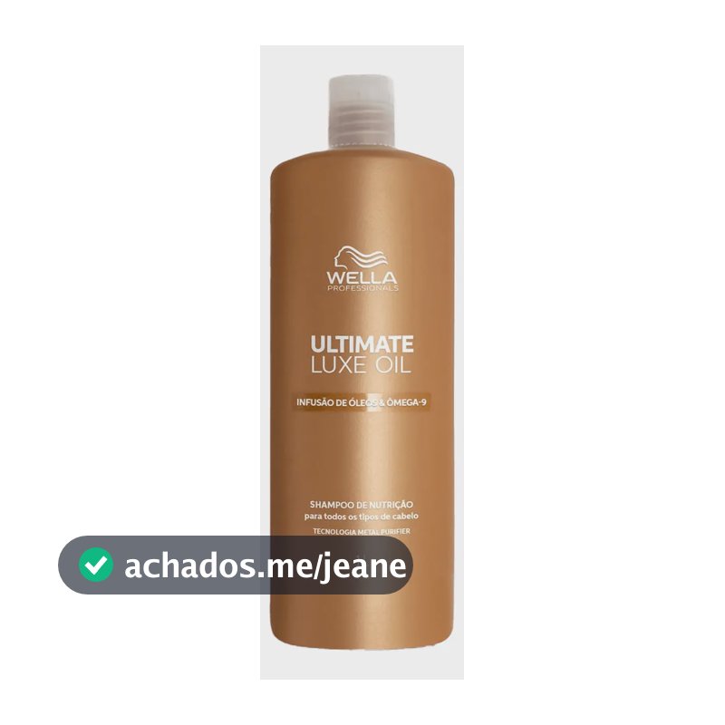 Wella Professionals Ultimate Luxe Oil - Shampoo 1l