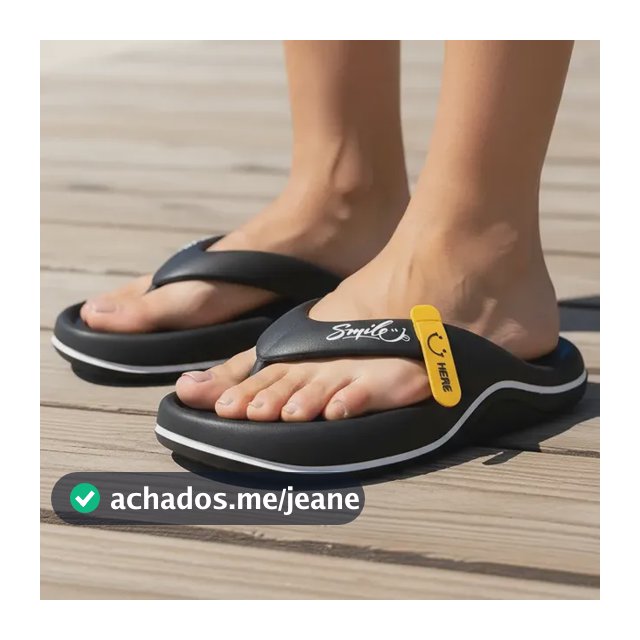Chinelo Ortopédico Top Comfort Smile