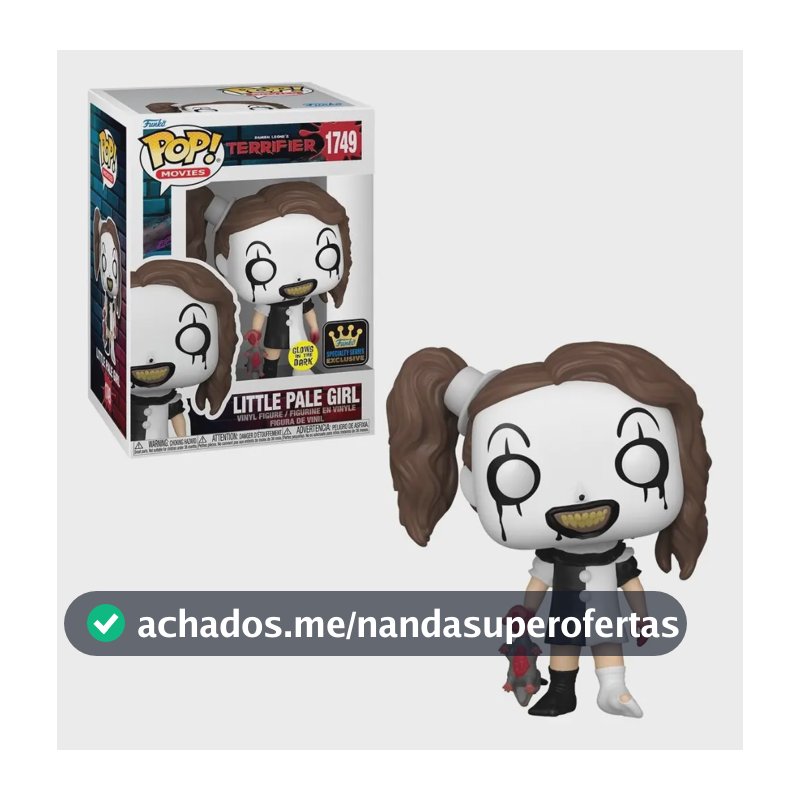 Boneco Funko Pop! Terrifier - Garotinha Pálida