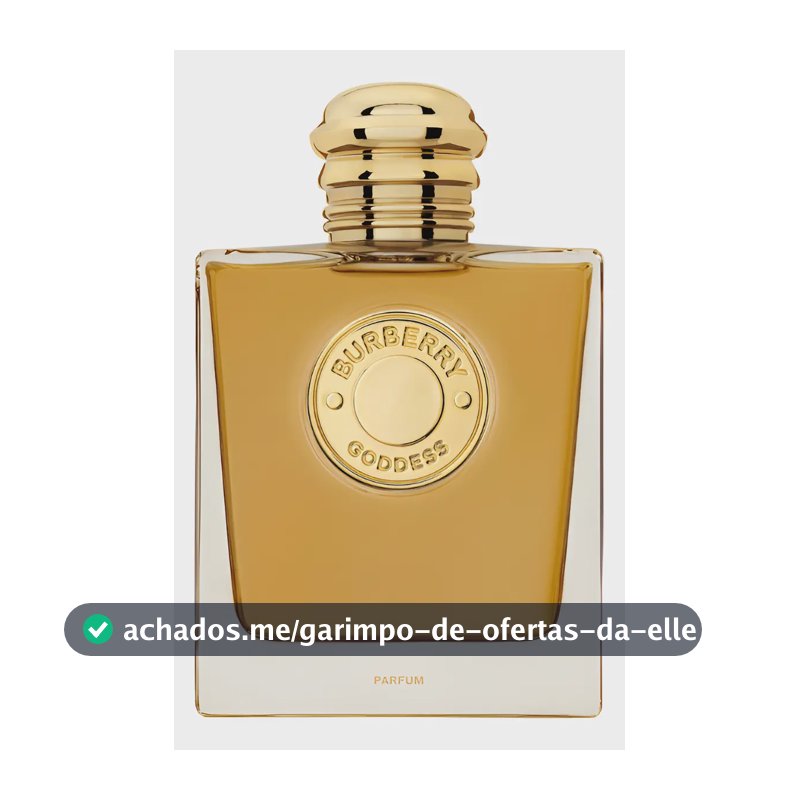 Perfume Feminino Burberry Goddess Parfum 100ml Vegano e Recarregável