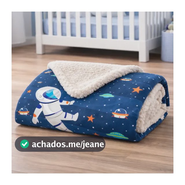 Coberdrom Bebê Sherpa Estampado Dupla Face Fofinho