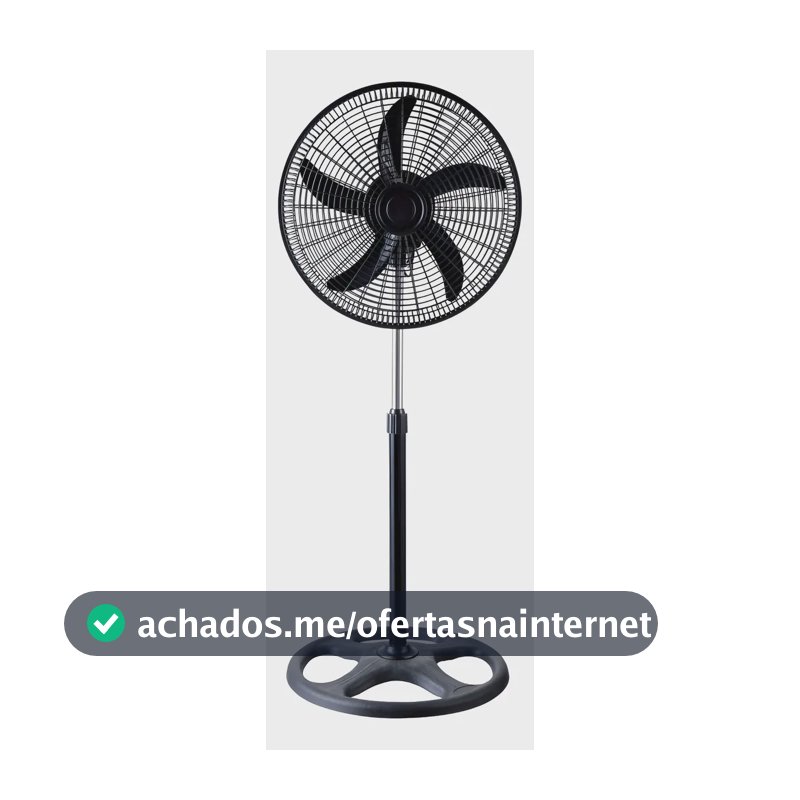 Ventilador De Pé E Chão 16 Polturbo 3 Vel 110 Ou 220v Fs 107 Fs 107&110v