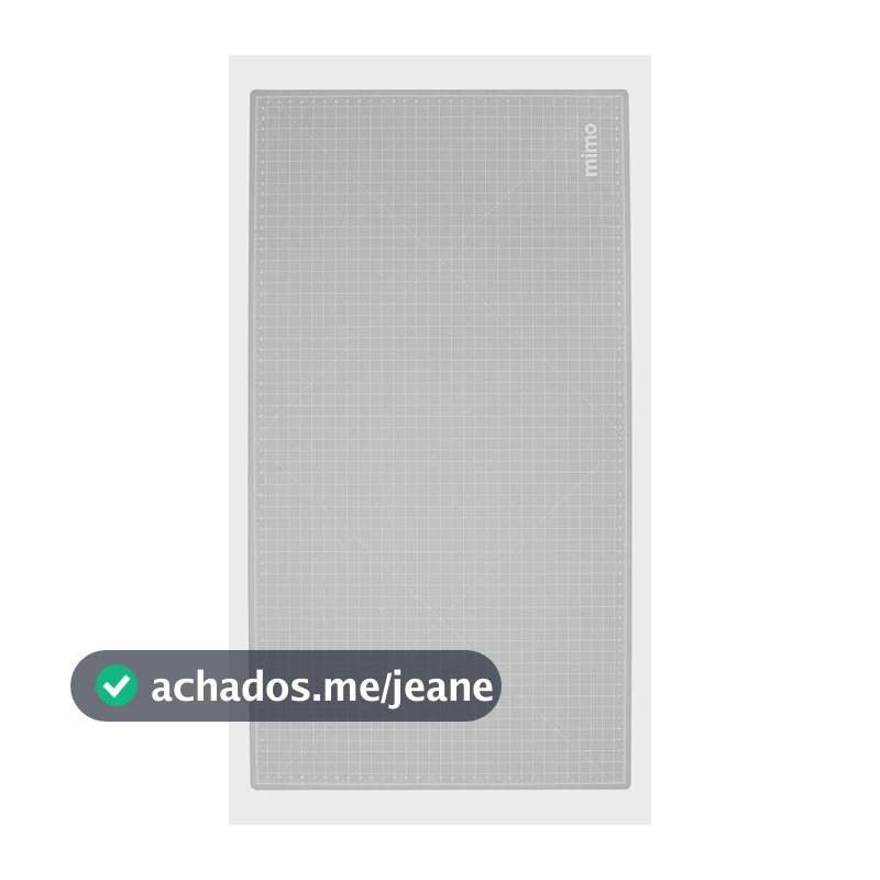 Base De Corte Regenerativa Mimo 32cm X 62cm Cinza