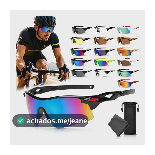 Óculos Esportivo Ciclismo Bike Corrida Proteção Uv 400