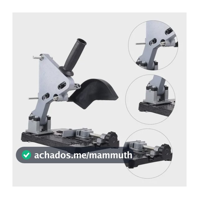 Suporte Base Bancada Para Esmerilhadeira Angular 115 A 125mm