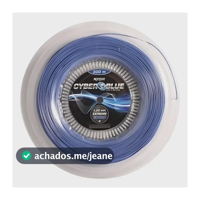 Rolo Corda Topspin Cyber Blue 300m (1.20mm/ 1.25mm/ 1,30mm)