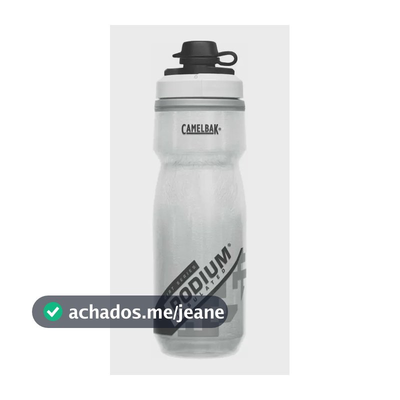 Caramanhola Garrafa Térmica Dirt Series Chill 620ml Camelbak Cor Branco