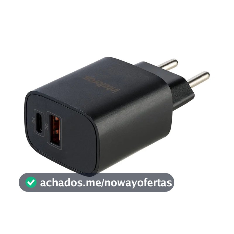 Conversor Ac/dc Fonte Usb - Ec 11 Power 20w Intelbras Preto