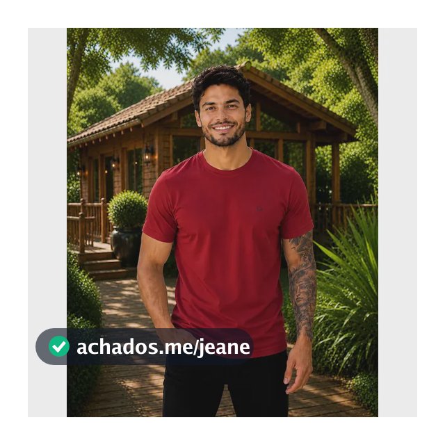 Camiseta Básica Ogochi Masculina Lisa Tecido Premium Oficial