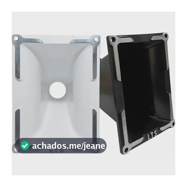 Corneta De Som Aluminio 1209 Lts 1 Polegada Lente Lts 12-09