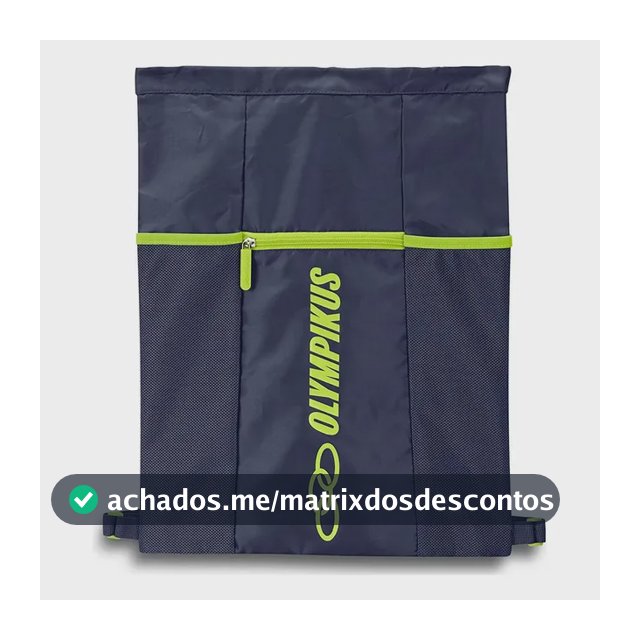 Mochila Sacola Bolsa De Academia Marinho Gym Sack Olympikus Azul-marinho