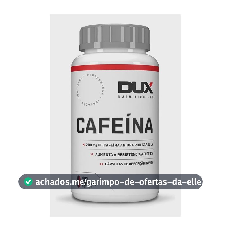 Dux Cafeina 90 Capsulas Outros