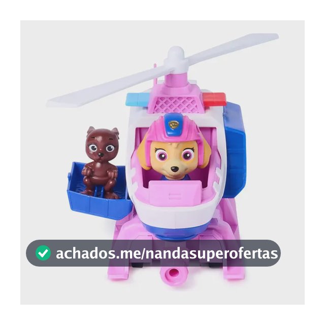 Sunny Helicoptero 9212 Skye Patrulha Canina 3+ Anos Resgate Skye Colorido
