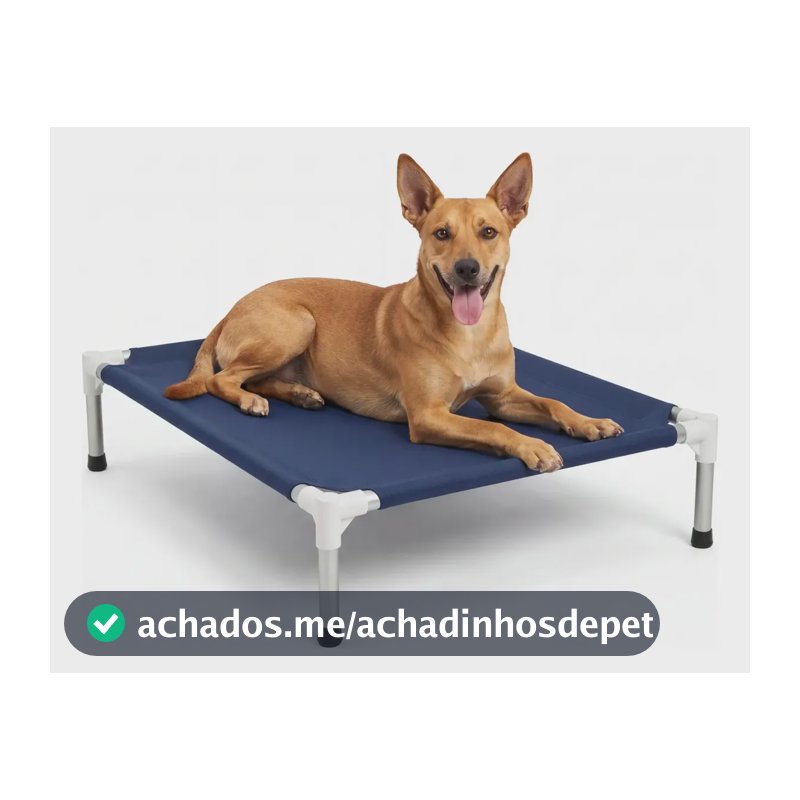 Cama Elevada Suspensa Tamanho M Azul-marinho Elevada