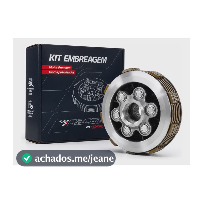 Kit Embreagem Competição 6 Molas Cg Titan Fan150 160 Wgk