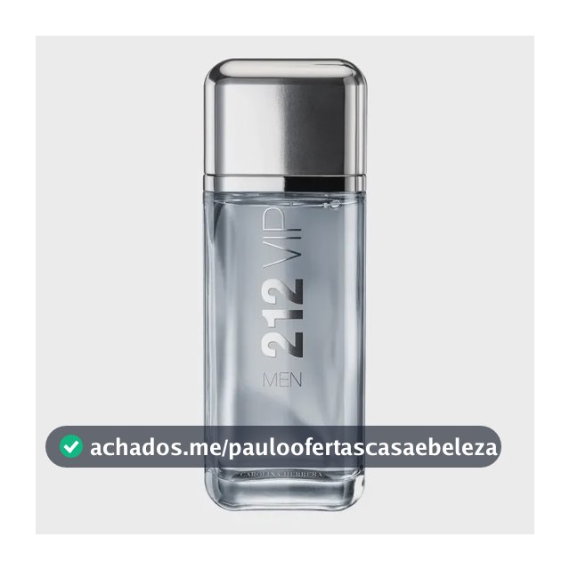 Perfume Carolina Herrera 212 VIP Men Eau de Toilette 200ml masculino