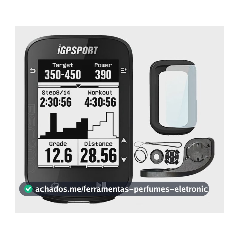 Gps Ciclocomputador Igpsport Bsc200 Velocimetro + Brindes