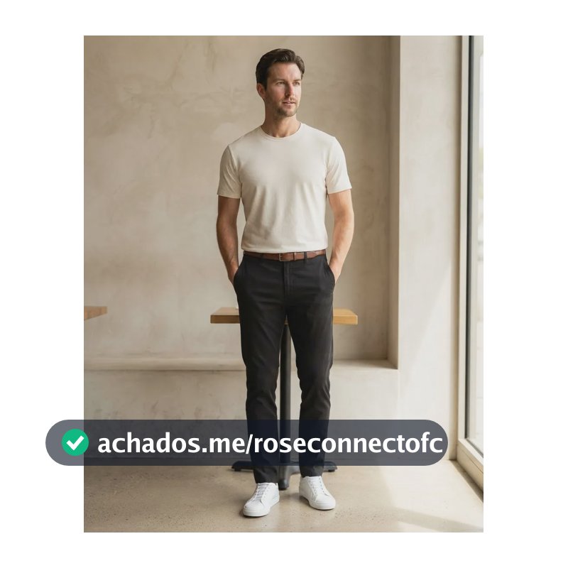 Calça Alfaiataria Masculina Slim Sarja Esporte Fino Elastano Preto Liso 48