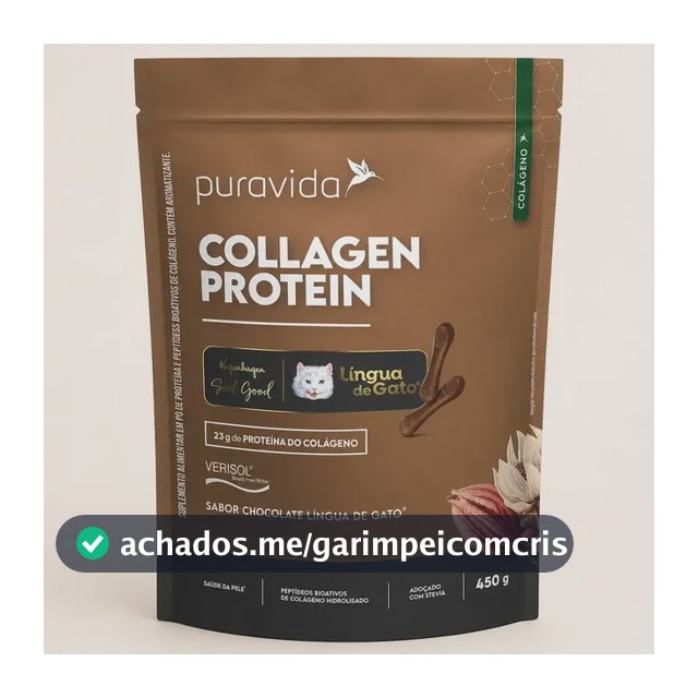 Colágeno Pura Vida Premium em pó sabor Chocolate x 450g