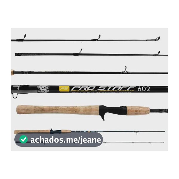 Vara De Pesca P/ Carretilha Pro Staff C602 17lbs - Albatroz Fishing