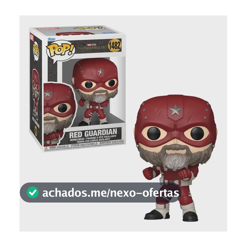 Boneco Funko Pop! Marvel Thunderbolts - Guardião Vermelho