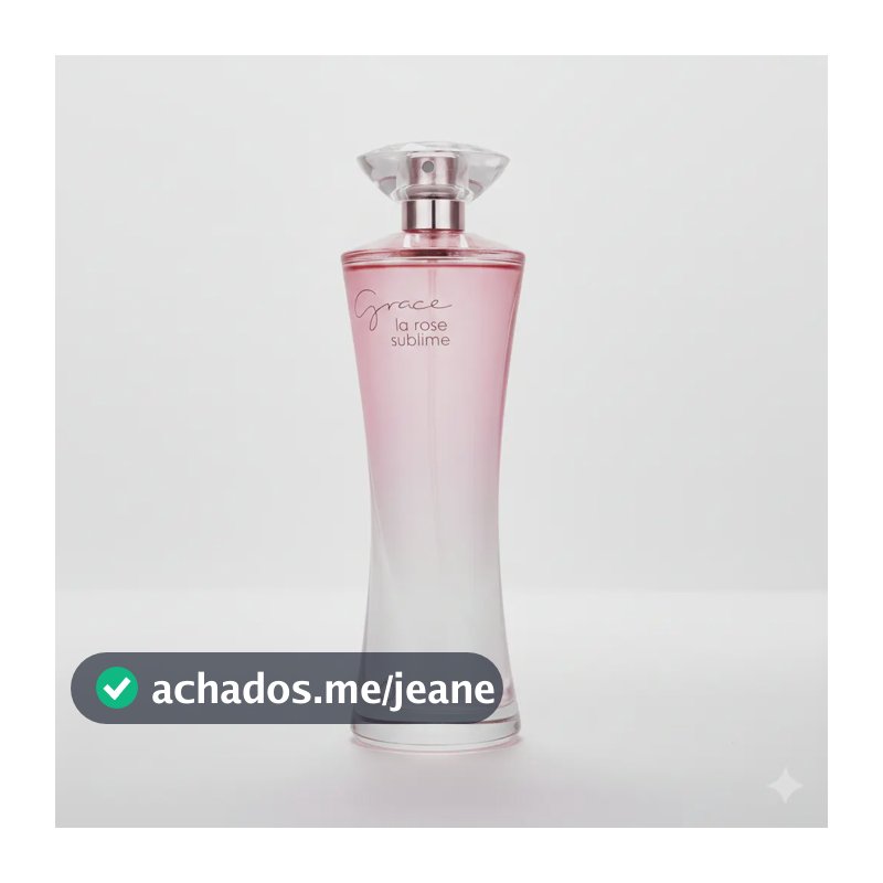 Perfume Feminino Grace La Rose Sublime Hinode Deo Colônia 100ml