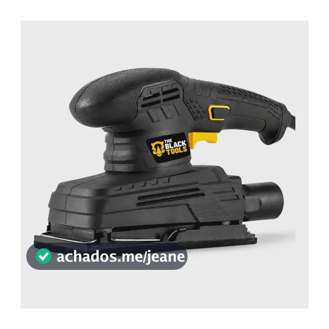 Lixadeira Orbital De Lixa Btl150 10000 Rpm 150w Preta Cor Preto Frequência 60hz 220v The Black Tools