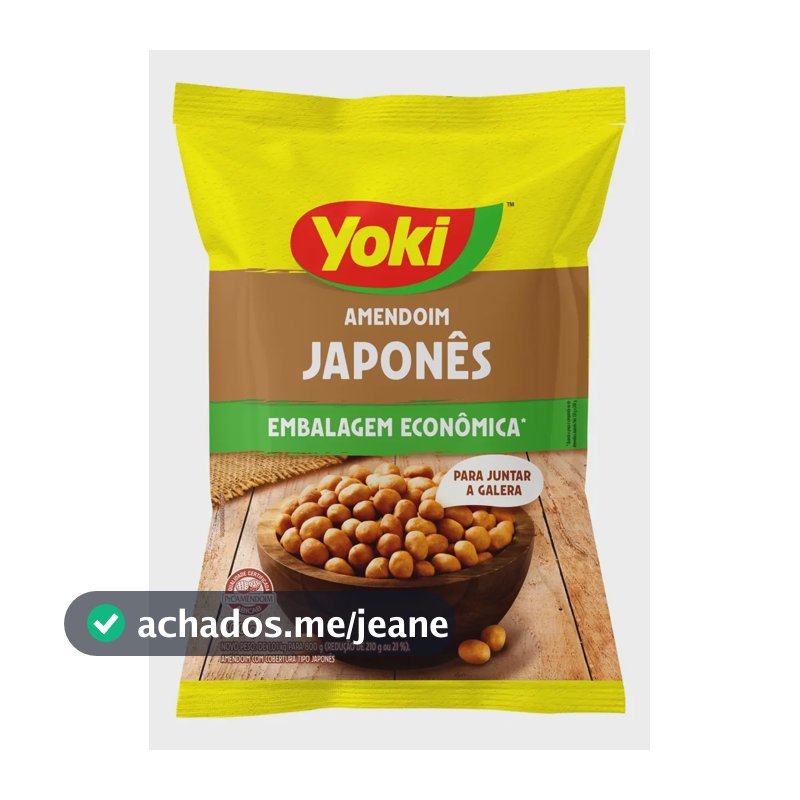 Amendoim Japonês Yoki 800g