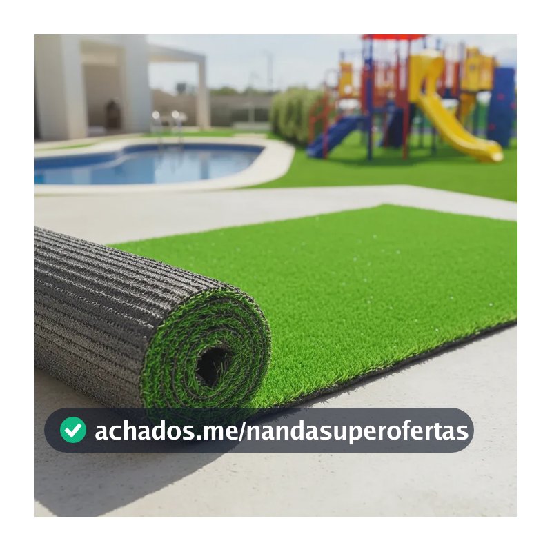 Grama Sintética Softgrass 2x5m (10m²) Expressa Flex