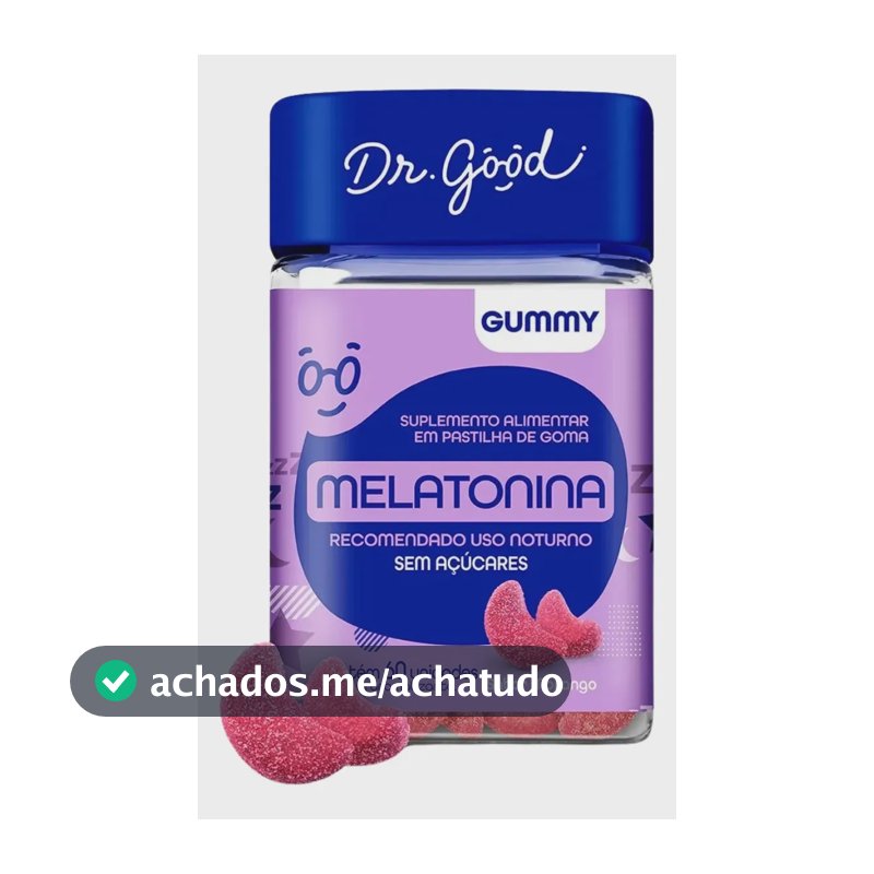 Dr Good Melatonina Fini Melatonina em Gomas