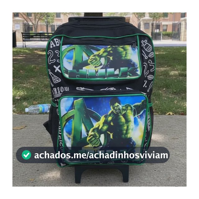 Mochila Infantil Rodinha Escolar Personagem Menino