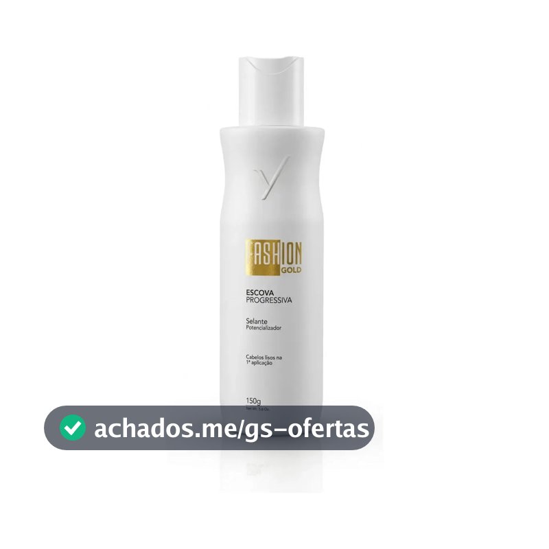 Escova Progressiva 150g - Fashion Gold