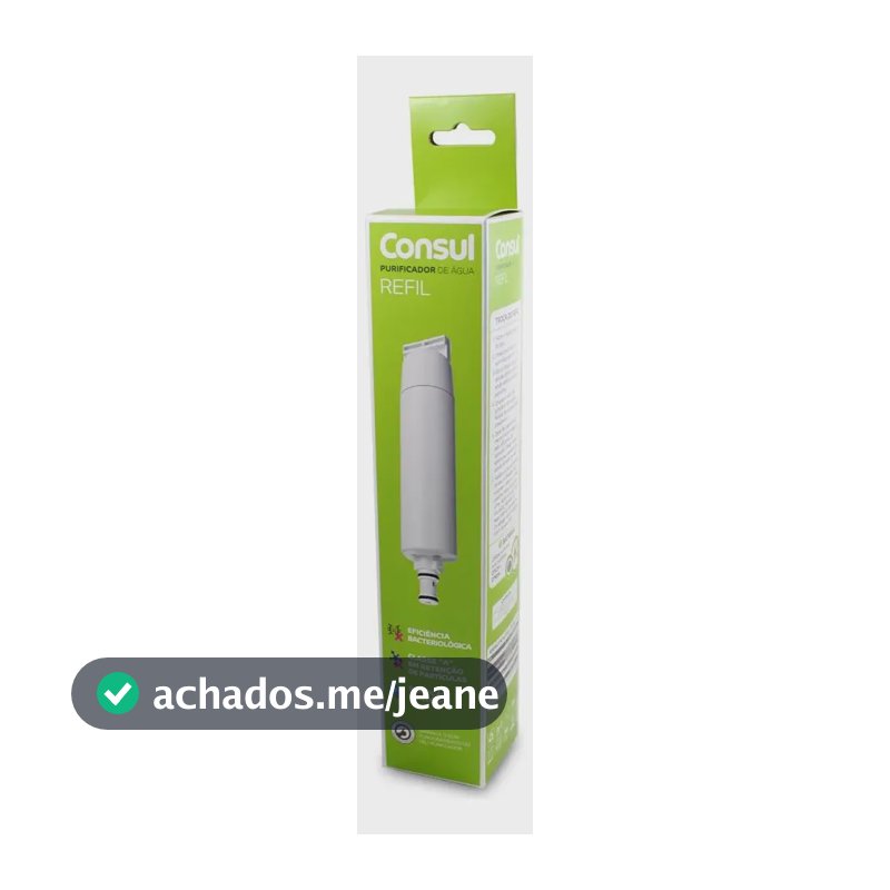 Refil Filtro Cix06ax Purificador De Água Consul Cpc30af, Cpc30ab, Cpb35ab, Cpb35af, Cpb36af, Cpb36ab, Cpb34ab, Cpb34af, Cpb34as, Cpc31ab, Cpc31af , Original