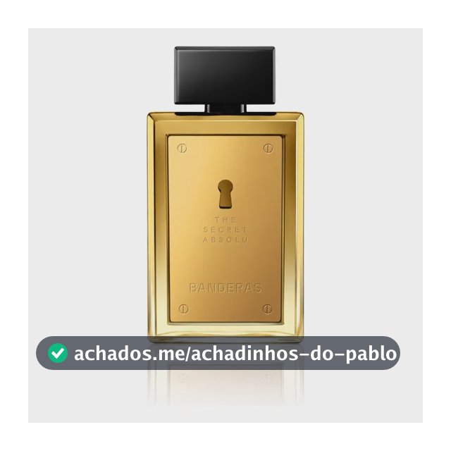 Perfume Banderas The Secret Absolu Eau de Parfum 100 ml