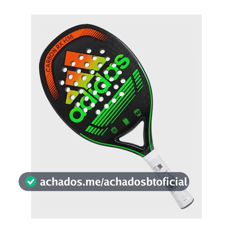 Raquete De Beach adidas Carbono 3k Rx H38 Preto