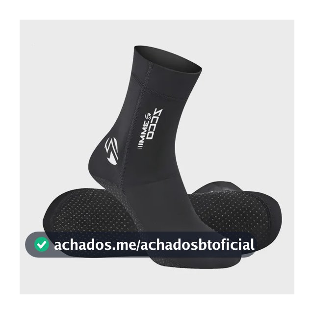 Zcco Meias De Neoprene 3mm Térmico Beach Tennis Areia Praia