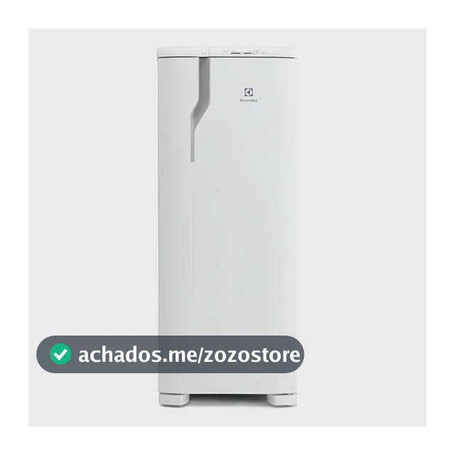Geladeira Electrolux Cycle Defrost 240l Degelo Prático Uma Porta Branca Re31 Branco 220v