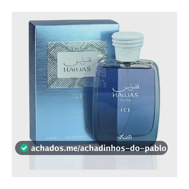 Perfume Hawas Ice Rasasi Edp 100ml