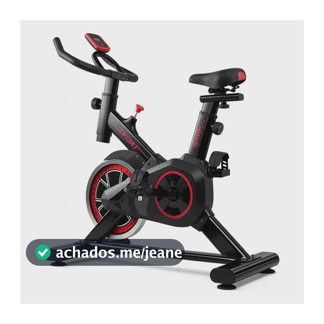 Bicicleta Ergométrica Spinning Bike Ergométrica It's X11 Bicicleta Ergométrica Preto/vermelho