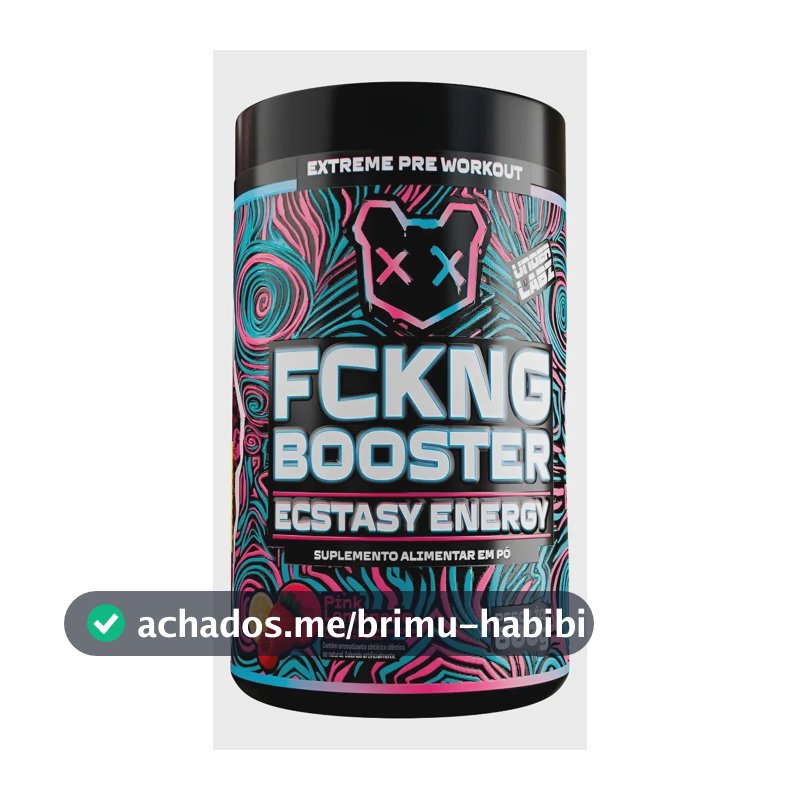 Pré-treino Fckng Booster 600g Pink Lemonade Under Labz Limonada Rosa