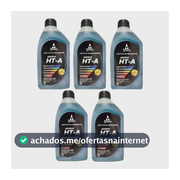 5 Aditivo Radiador Tirreno Ht-a Pronto Uso